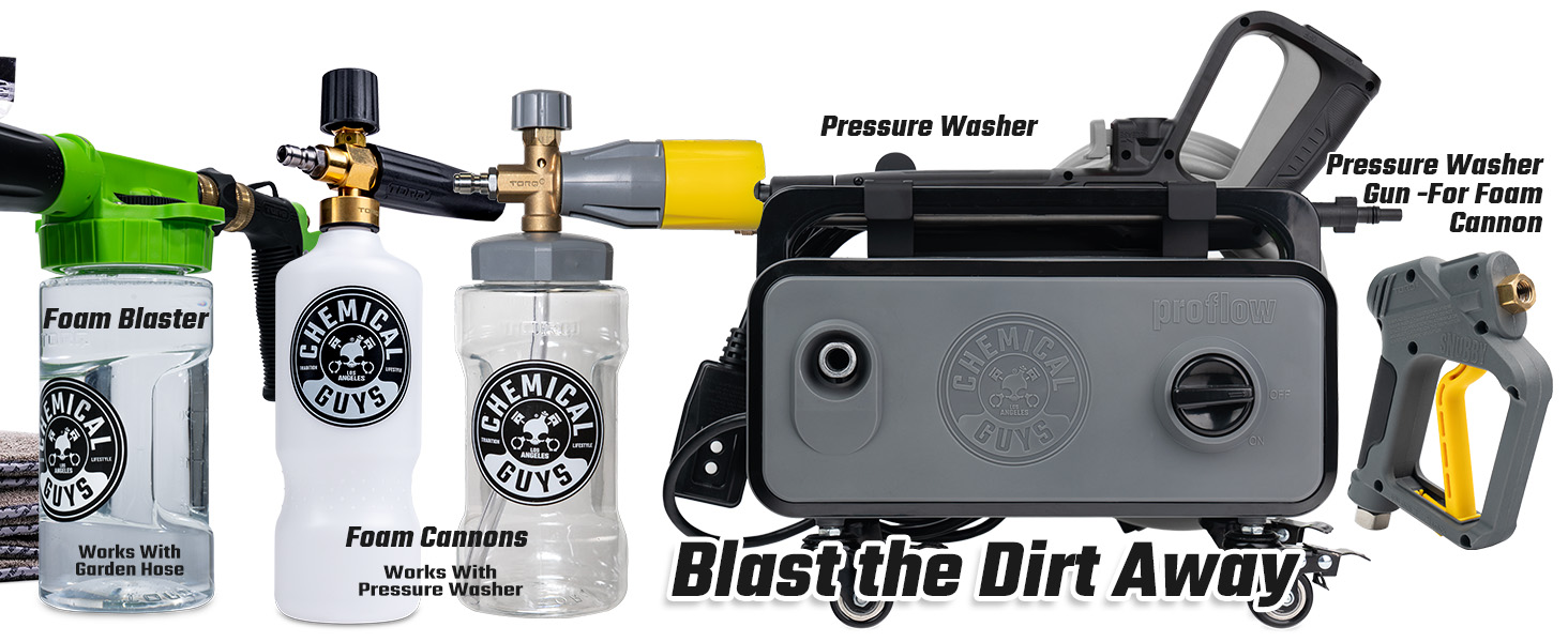 Chemical Guys Foam Blaster and Car Wash Accessories and tools