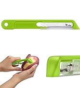 Dreamfarm Sharple Self-Sharpening Vegetable & Food Vertical Speed-Peeler - Green