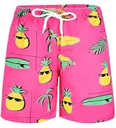 SPTRAMLE Boys Swim Trunks Toddler Board Shorts Boys Swim Shorts for Toddler Kids Boy 3-14 Years
