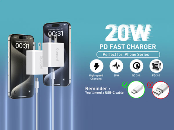 20w pd fast charger
