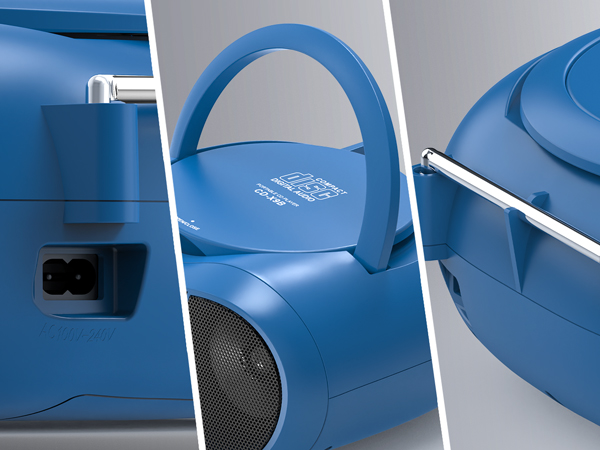 cd player portable boombox