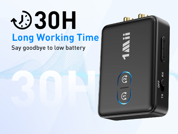 1Mii Bluetooth Transmitter Receiver for TV