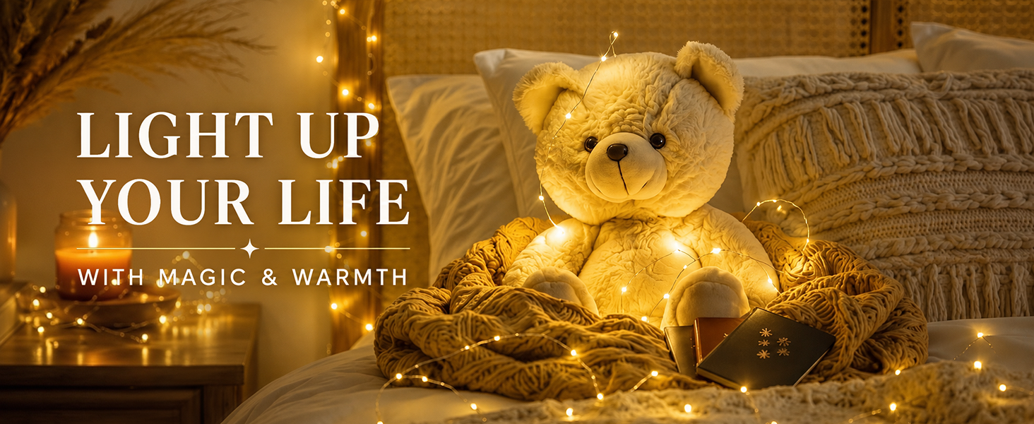 Create a Magical Atmosphere with Warm White Fairy Lights