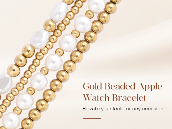 gold apple watch bands for women