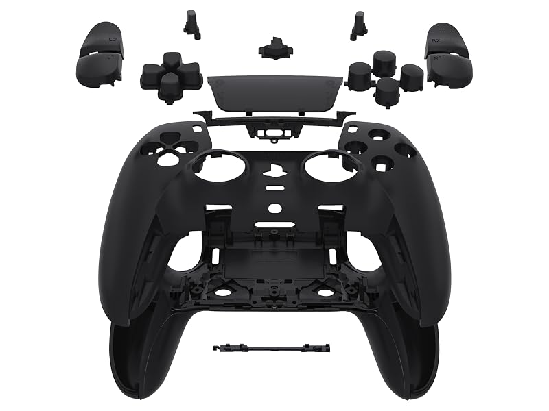 eXtremeRate Full Set Shell Buttons Touchpad Cover for PS5 Edge Controller Replacement Shell Plates