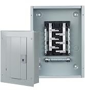 THQL Circuit Breaker Panels,20-Space, 125A Circuit Breaker Distribution Box, 120V/240V Circuit Br...