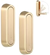 Dntorx Folding Coat Hooks, 2 Pcs Foldable Gold Wall Hooks Heavy Duty Foldable Hook Bathroom Towel...