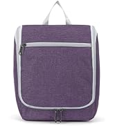 Della Gao Hanging Toiletry Bag for Women, Travel Toiletry Bags Makeup Bag Organizer, Water-resist...