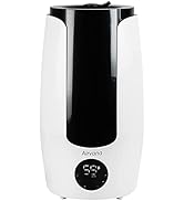 Airvana – AV200HUM – SGE Humidifier – 2.25 Gallon Capacity with LED Display Screen, Sleep Mode, a...