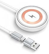 Magnetic Wireless Magsafe Charger for iPhone 17e, Charging Pad for iPhone 17/16/15/14/13/12Series...