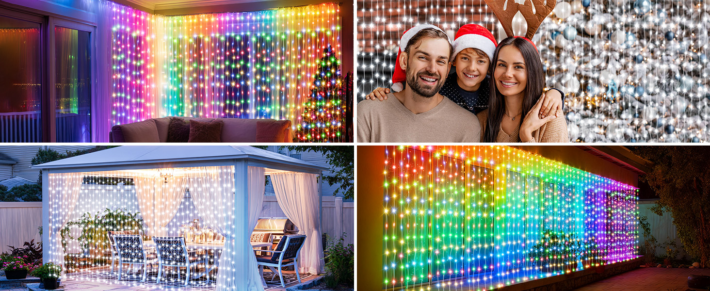 Waterproof Waterfall Light