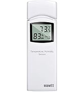 ECOWITT WN31 Wireless Multi-Channels Thermometer and Hygrometer Sensor, Temperature & Humidity Ga...