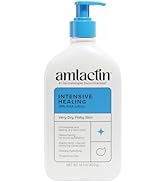 AmLactin Intensive Healing Body Lotion - Therapeutic Lotion for Extremely Dry Skin - No-Scrub Exf...