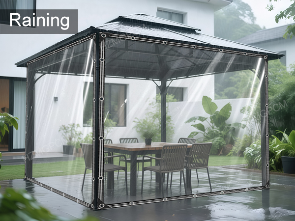 clear plastic tarps for outdoor porches