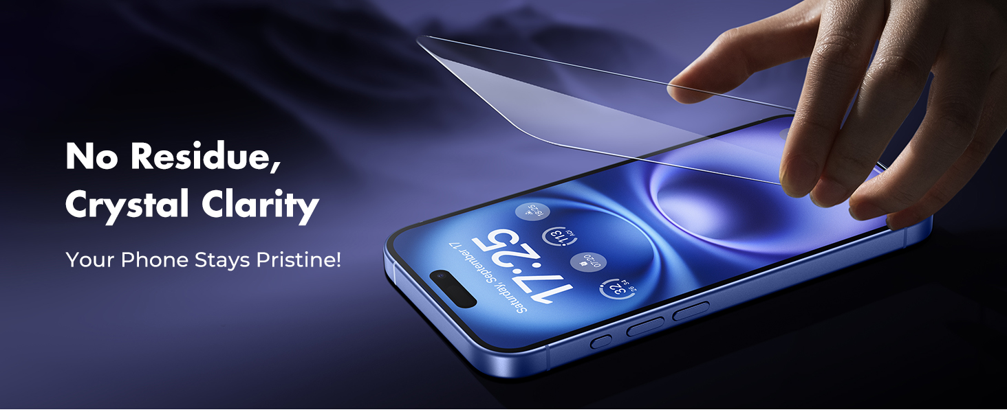 iphone 16 tempered glass screen protector