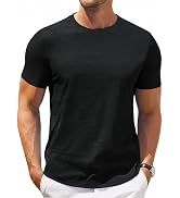 COOFANDY Men's T Shirt Short Sleeve Classic Crew Neck T-Shirt Casual Summer Basic Tee Shirts