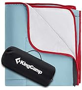 KingCamp Camping Blanket, Waterproof, Sandproof, Portable, Lightweight, Packable, Windproof, Trav...