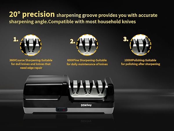 DSkiley Electric Knife Sharpener