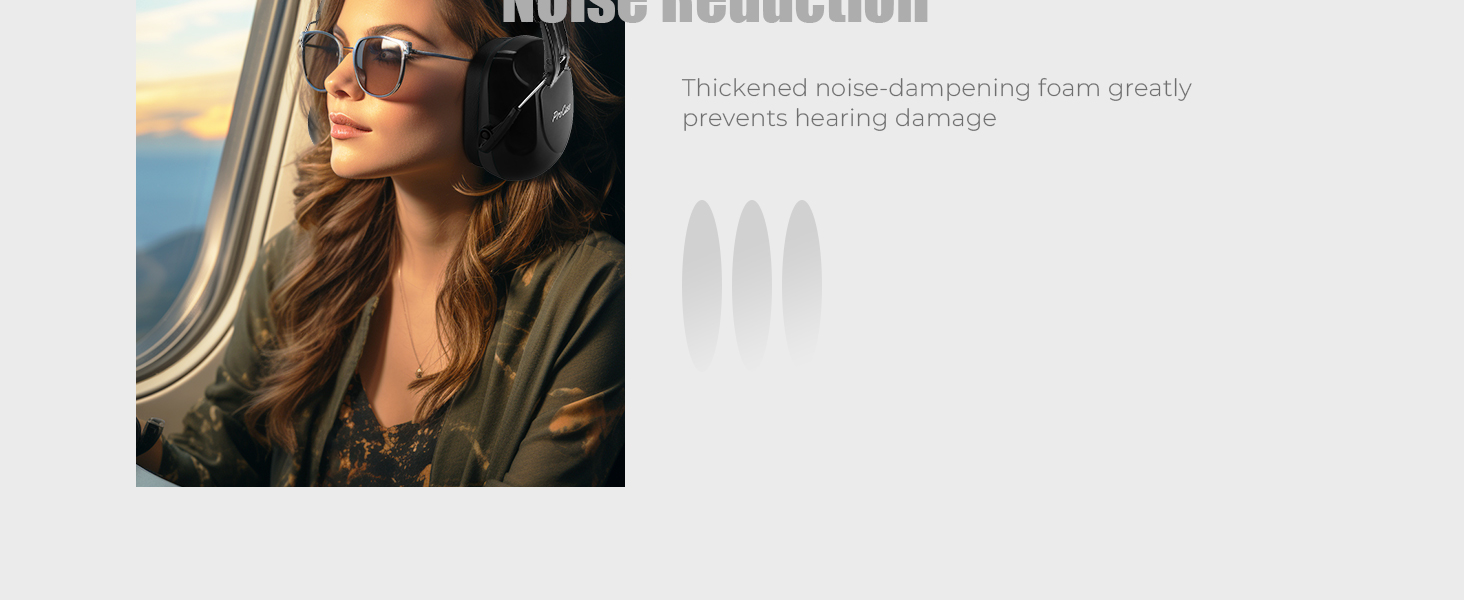 ProCase Noise Reduction Safety Ear Muffs