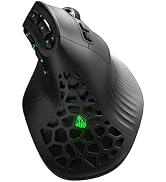 SOLAKAKA E9 Vertical MMO Gaming Mouse,248000 DPI,Tri-Mode Ergonomic Wireless Mouse with 10 Side B...