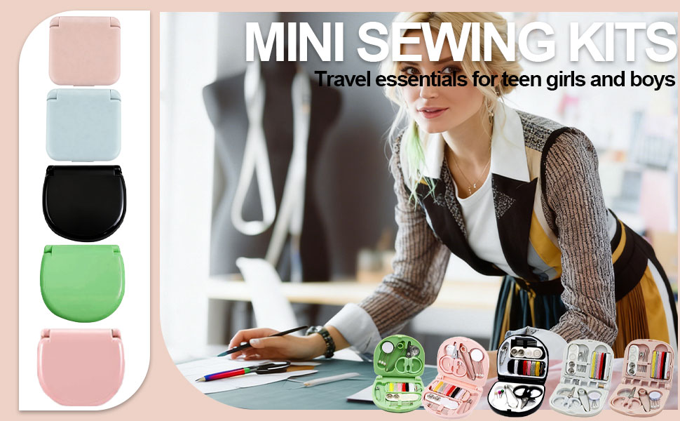 Mini Travel Sewing Kit for Christmas Gifts