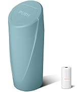 Car Trash Can Bin with Lid - Car Garbage Can Cup Holder - Dark Green Mini Leakproof Vehicle Trash...