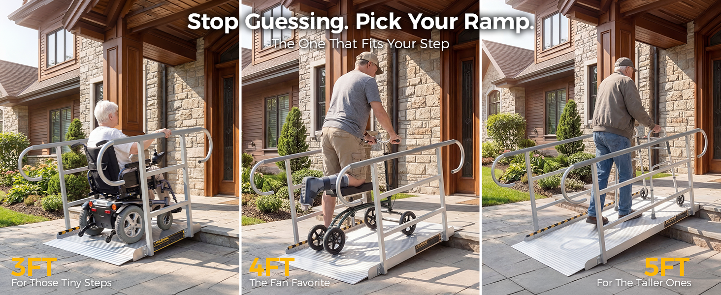 wheelchair ramp, ramp, ramps for wheelchairs for home, threshold ramps for doorways