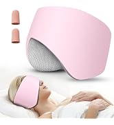 Sleep Mask, Eye Mask for Sleeping with Heads Adjustable, Earmuffs for Sleep for Men & Women, 2 in...