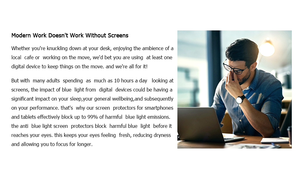 blue light screen for 13.3 inch laptop