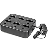 Retevis RT22 Walkie Talkie Charger, Six-Way Charger, Multi Unit Charging Station, Compatible with...