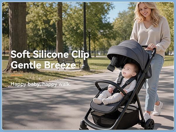 stroller fan clip on for baby