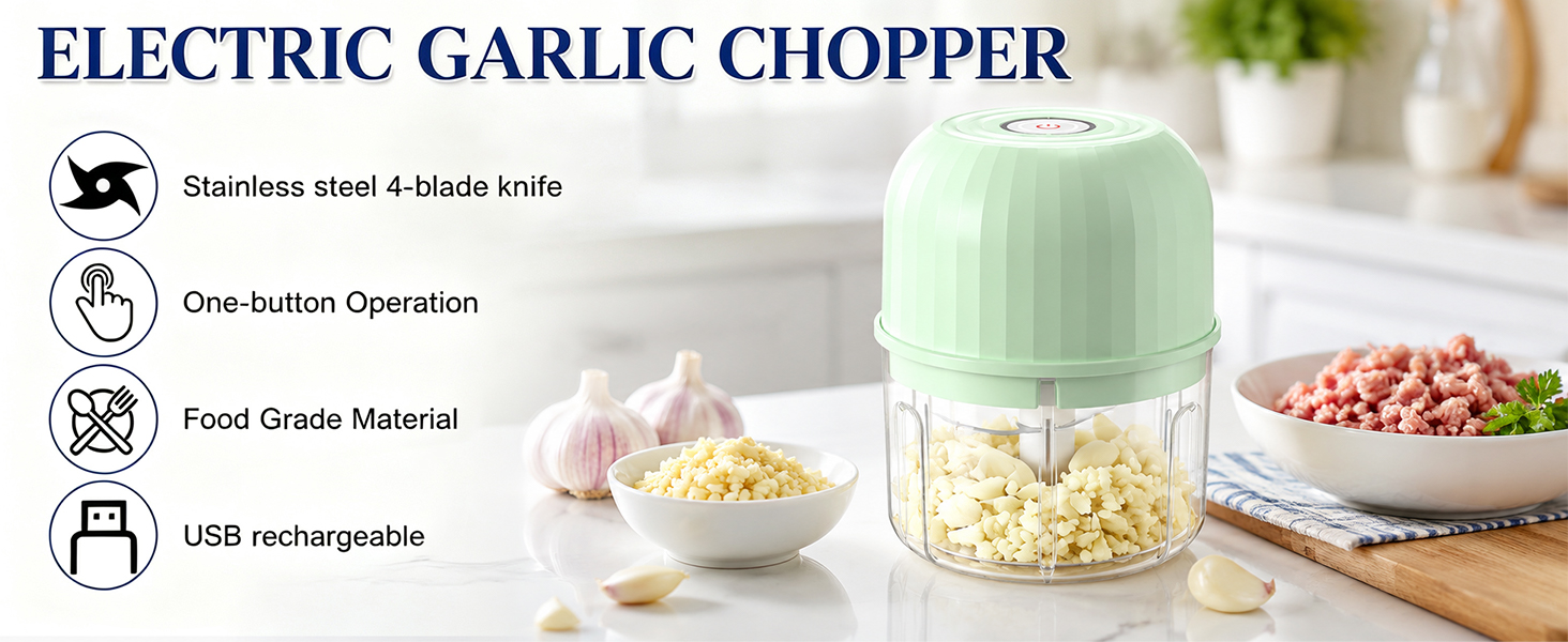 Electric Garlic Chopper