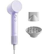 Laifen Air 15 x Fast Drying Ionic Diffuser Hair Dryer for Travel, Purple | Ultra Light, 200M Nega...