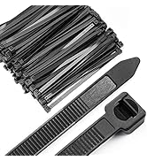 OneLeaf Cable Ties 8 Inch Heavy Duty Zip Ties with 120 Pounds Tensile Strength for Multi-Purpose ...