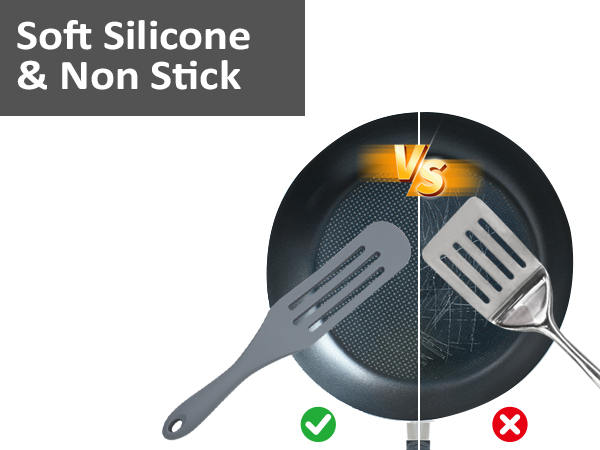 Soft Silicone & Non Stick