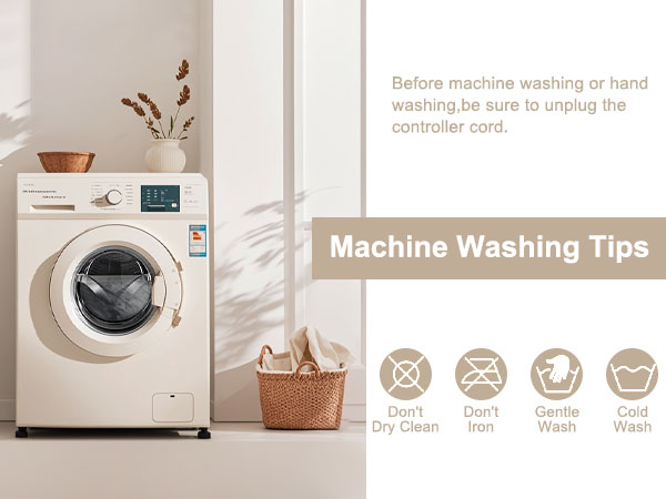 Machine Washing Tips