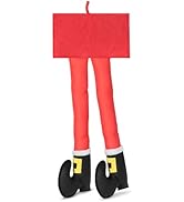 Carbella Trunk Santa Claus Legs Christmas Car Decoration, Stuffed Santa Claus Legs for Car Holida...