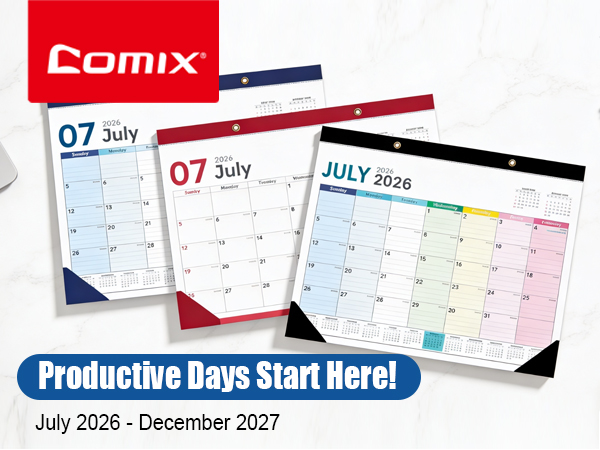 July2026-December2027 desk calendar