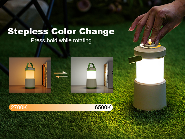 HALOSTORMS Color Change camp lantern