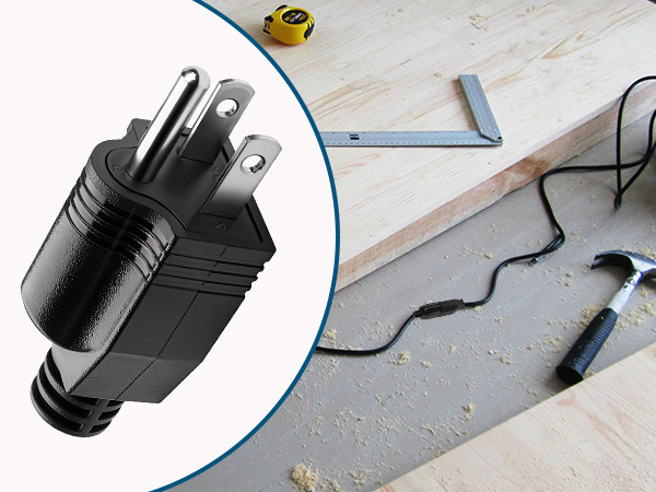 Electrical Replacement Plugs End Extension Cord