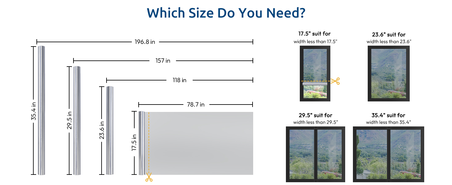 small large window tint