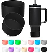 KTKUDY 2Pcs Protective Silicone Boot for Stanley Quencher Tumbler H2.0 30 oz 40 oz & IceFlow 20oz...