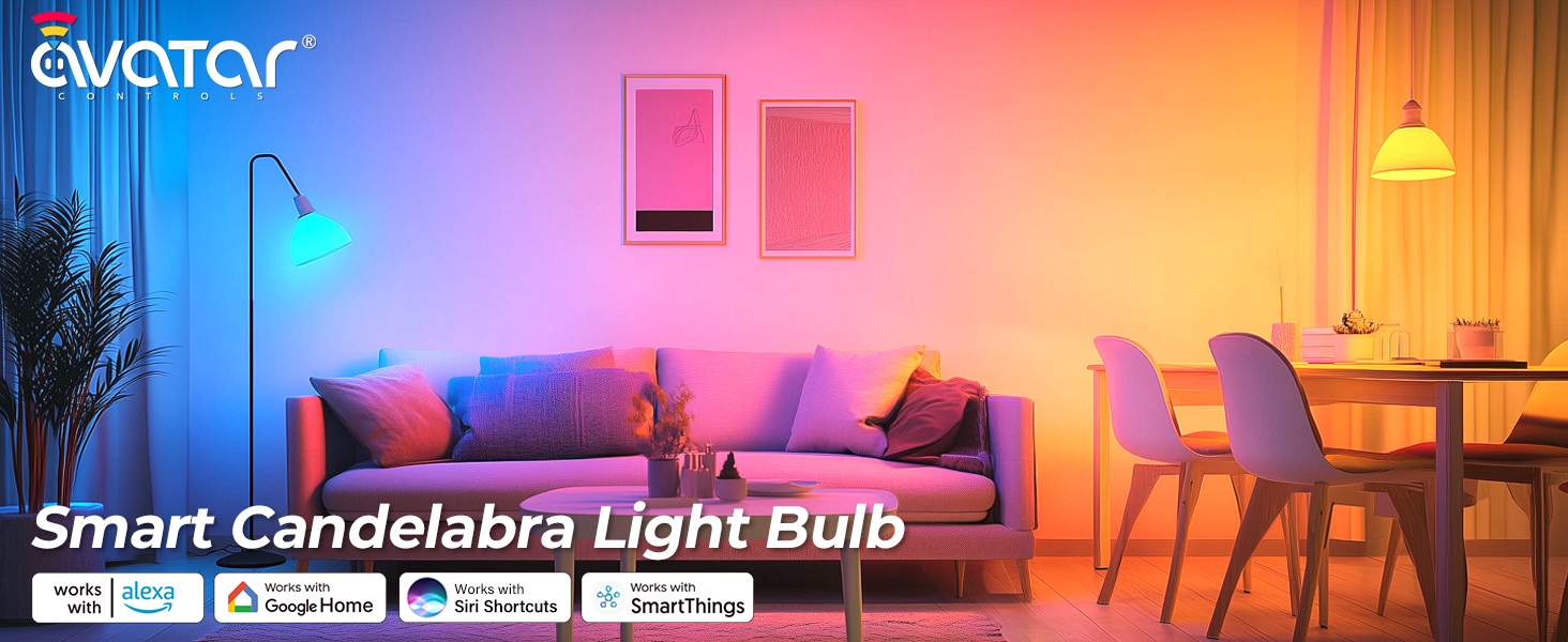 E12 smart bulb