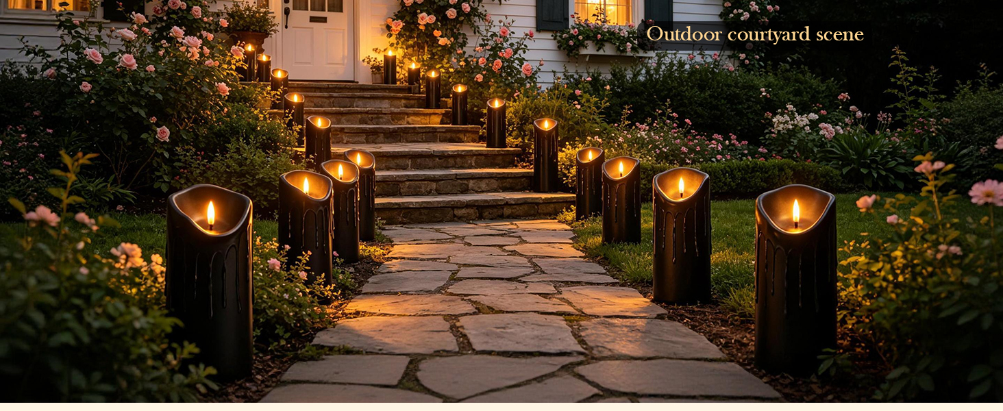 flameless candles with remote romantic candles