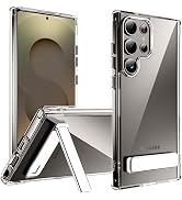 CEDO Kickstand for Samsung Galaxy S25 Ultra Case, 3-Way Adjustable with Metal Stand, Military-Gra...
