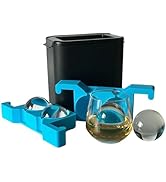 Samuelworld Premium Clear Ice Ball Maker, Slow Melting Flawlessly Clear Ice Balls for Whiskey, BP...