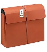 Expanding File Pockets with Flap,Heavy Duty Expandable Folder Bag,Elastic Cord Closure,Accordion ...