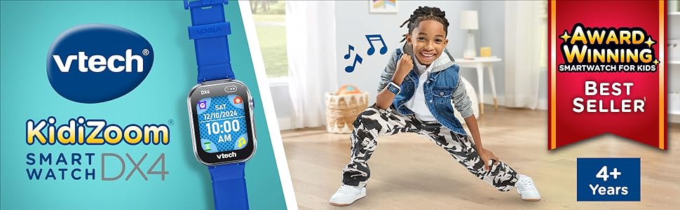 VTech KidiZoom Smartwatch DX4. Award Winning Best Seller. 4+ Years.