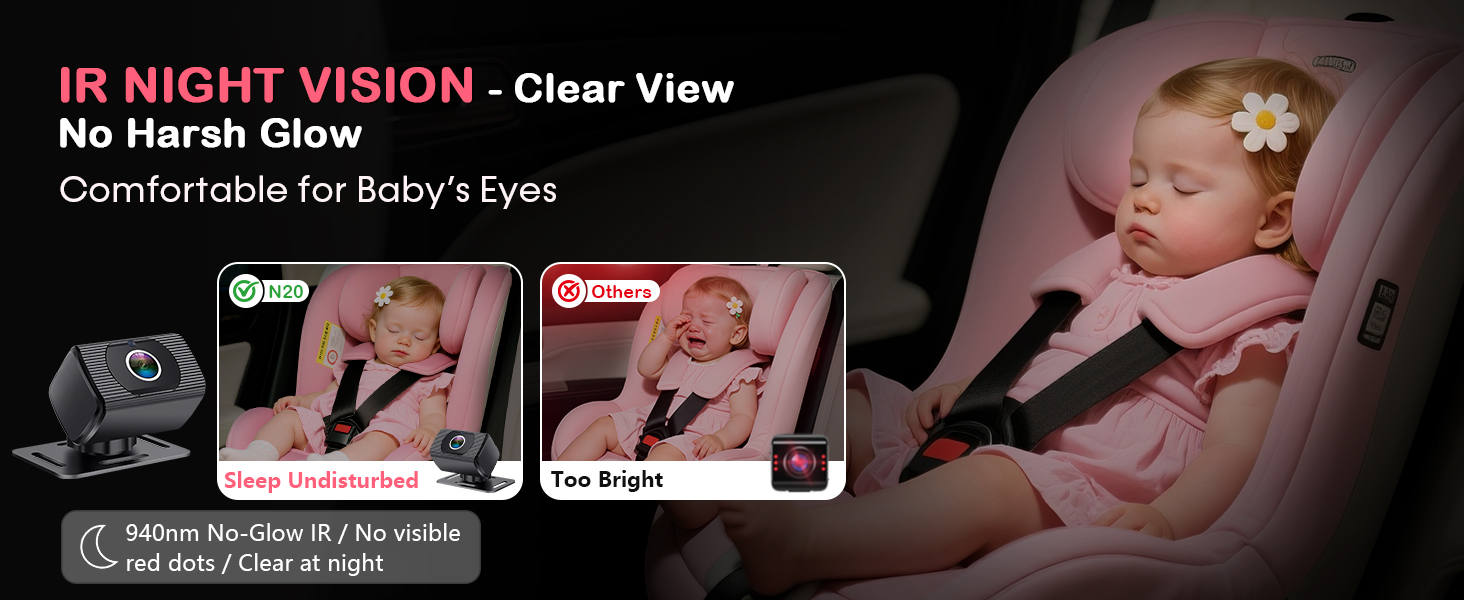 baby camera for car