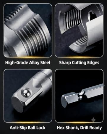 pipe threading tool
